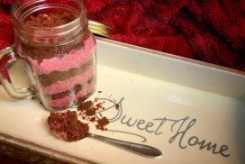 red velvet body scrub