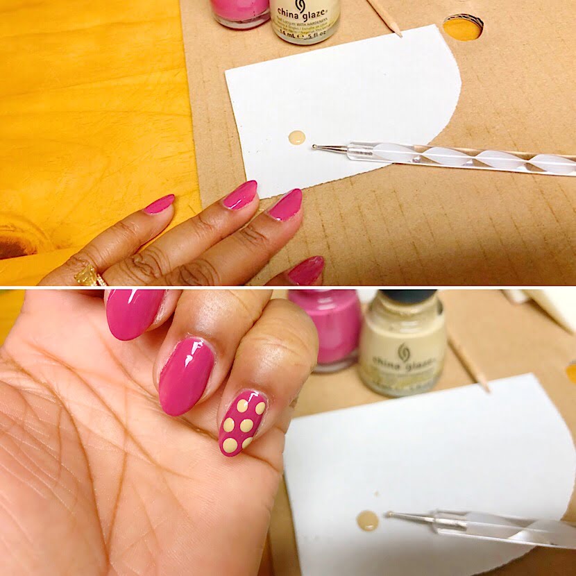 nail dot design